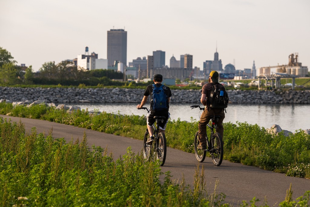 one of the best new bicycle routes is the Empire State Trail