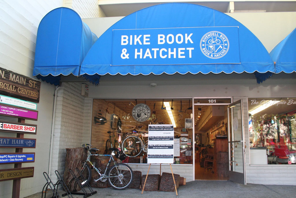 Rivendell Bike Book and Hatchet in Walnut Creek, CA. Photo by Manny Acosta